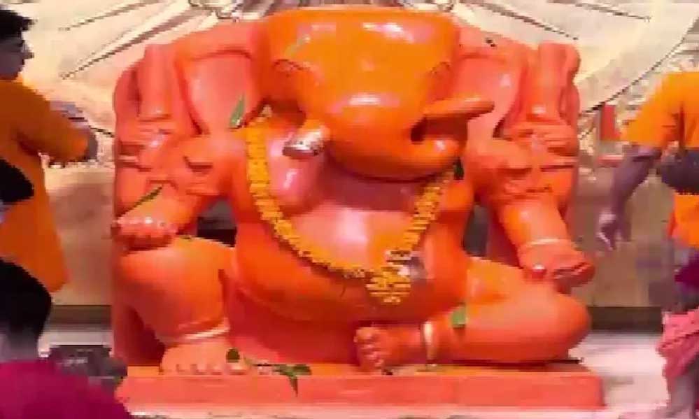 जयपुर में गणेशोत्सव का भव्य आगाज! 348 किलो पंचामृत से अभिषेक, 3000 किलो घी से बनेंगे मोदक