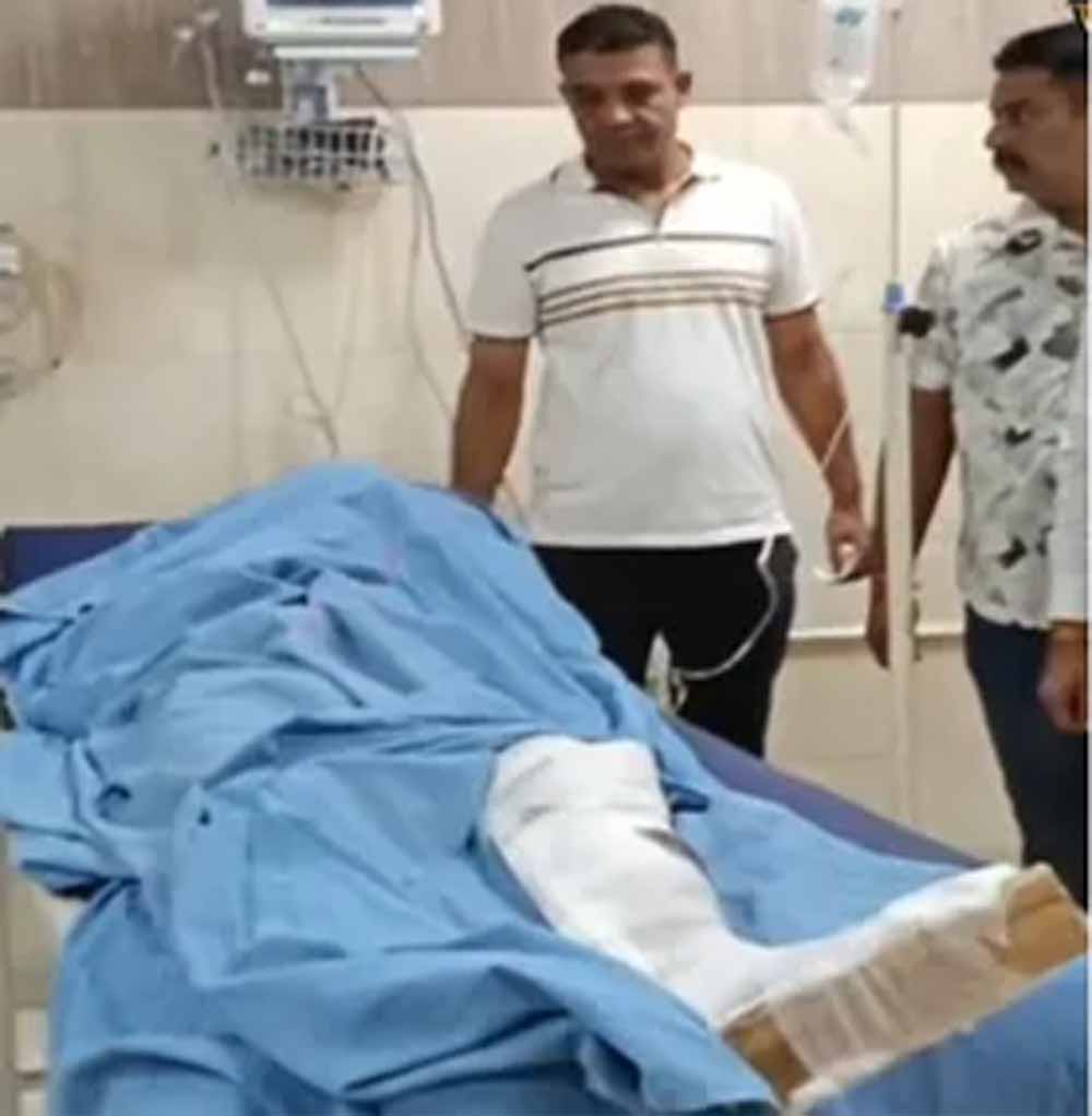 कुरुक्षेत्र में 2 लाख की लूट के आरोपी का एनकाउंटर, पुलिस ने पैर में मारी गोली