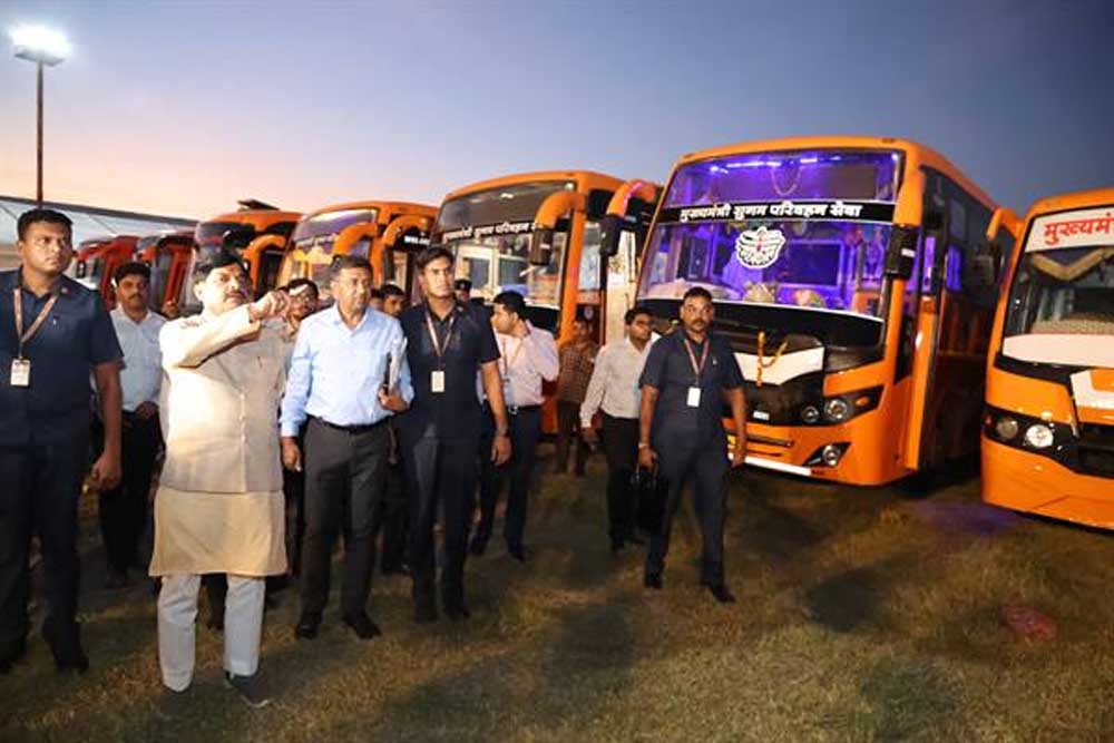 मुख्यमंत्री सुगम परिवहन सेवा शुभारंभ कार्यक्रम की तैयारियां पूर्ण
