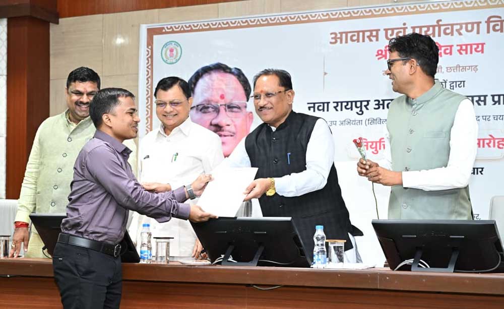 वाओं को रोजगार, नागरिकों को सुगम सेवाएं और आधुनिक कौशल से जोड़ना हमारी प्राथमिकता : मुख्यमंत्री  विष्णु देव साय